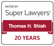 rated by super lawyers thomas h. shiah 20 years
